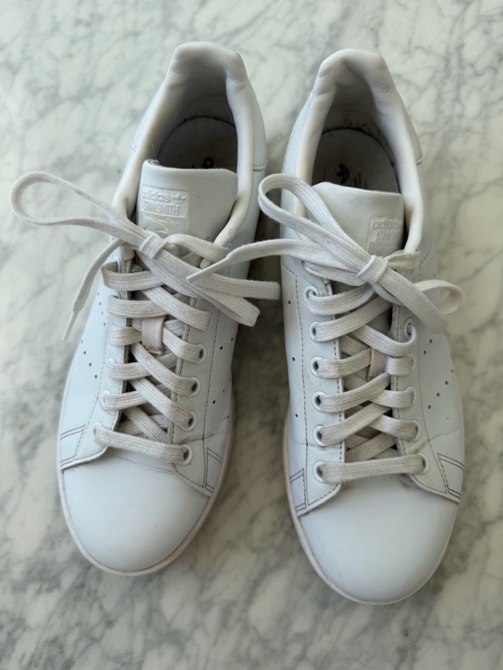 adidas White Women's Low-Top Athletic Sneakers